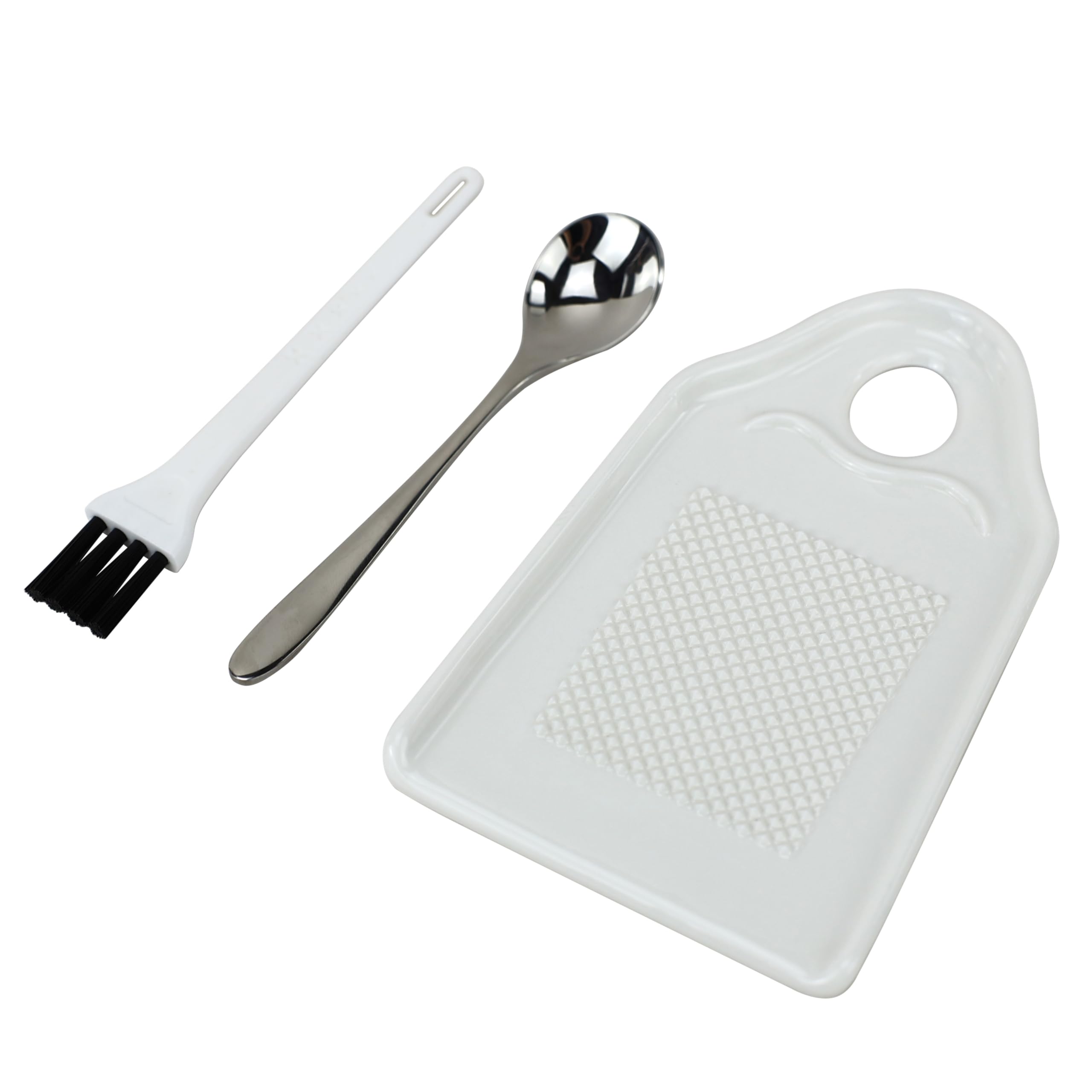 クララです。 Amazon.com: EIKS Porcelain Grater Plate for Grinding Wasabi Ginger